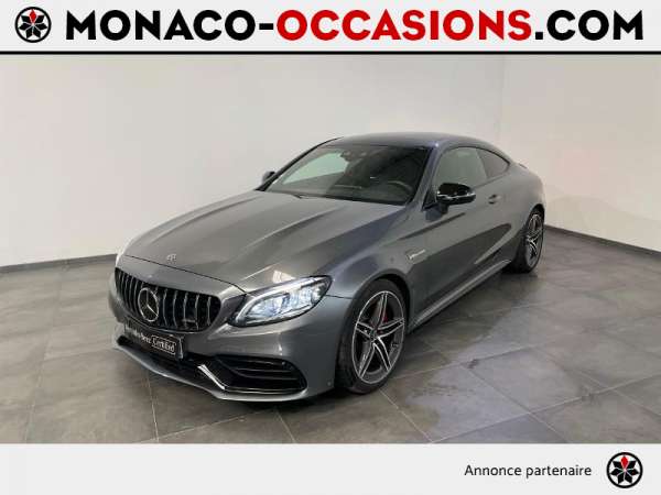 Mercedes-Benz-Classe C Coupe-63 AMG S 510ch Speedshift MCT AMG-Occasion Monaco