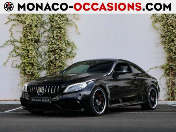 Mercedes-Benz-Classe C-Coupe 63 AMG S 510ch Speedshift MCT AMG-Occasion Monaco