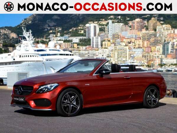 Mercedes-Benz-Classe C-Cabriolet 43 AMG 367ch 4Matic 9G-Tronic-Occasion Monaco