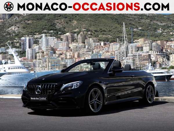 Mercedes-Benz-Classe C-Cabriolet 63 AMG Speedshift MCT-Occasion Monaco
