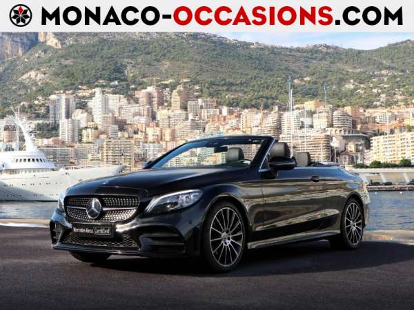 Mercedes-Benz-Classe C-Cabriolet 220 d 194ch AMG Line 9G-Tronic-Occasion Monaco