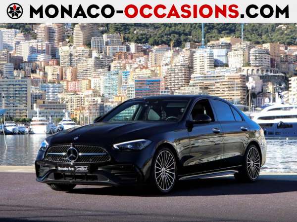 Mercedes-Benz-Classe C-220 d 200ch AMG Line 9G-Tronic-Occasion Monaco