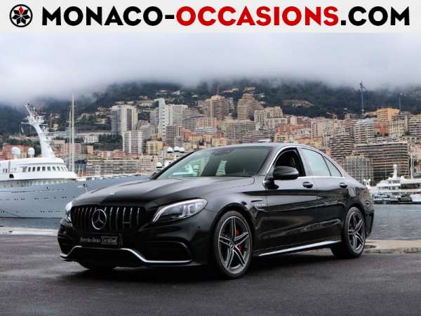Mercedes-Benz-Classe C-63 AMG S 510ch Speedshift MCT AMG-Occasion Monaco
