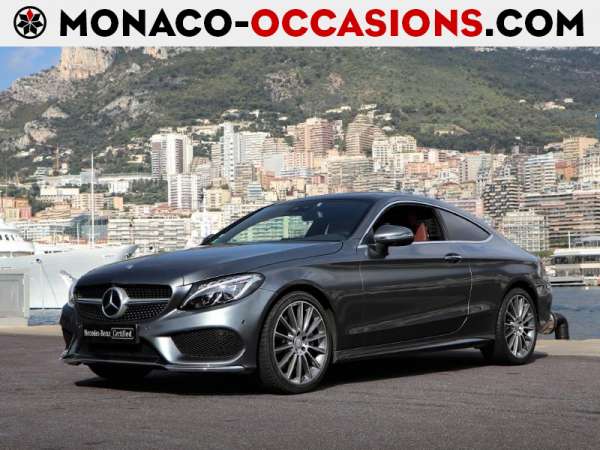 Mercedes-Benz-Classe C-Coupe 250 211ch Sportline 7G-Tronic Plus-Occasion Monaco