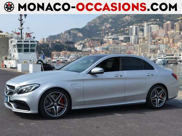 Mercedes-Benz-Classe C-63 AMG S Speedshift MCT AMG-Occasion Monaco