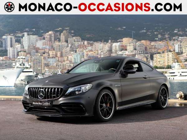 Mercedes-Benz-Classe C-Coupe 63 AMG S 510ch Speedshift MCT AMG Euro6d-T-Occasion Monaco