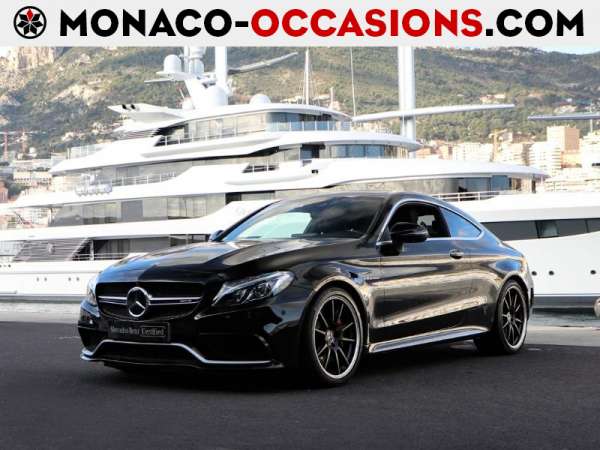 Mercedes-Benz-Classe C-Coupe 63 AMG S 510ch Speedshift MCT-Occasion Monaco