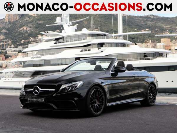 Mercedes-Benz-Classe C-Cabriolet 63 AMG S 510ch Speedshift MCT-Occasion Monaco