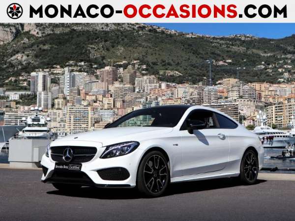 Mercedes-Benz-Classe C-Coupe 43 AMG 390ch 4Matic Speedshift TCT AMG Euro6d-T-Occasion Monaco
