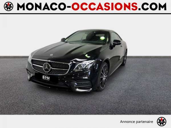 Mercedes-Benz-Classe E Coupe-400 d 340ch AMG Line 4Matic 9G-Tronic-Occasion Monaco
