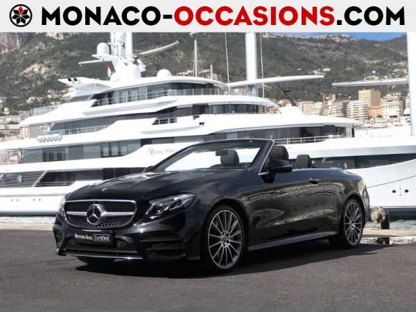Mercedes-Benz-Classe E-Cabriolet 300 258ch AMG Line 9G-Tronic-Occasion Monaco