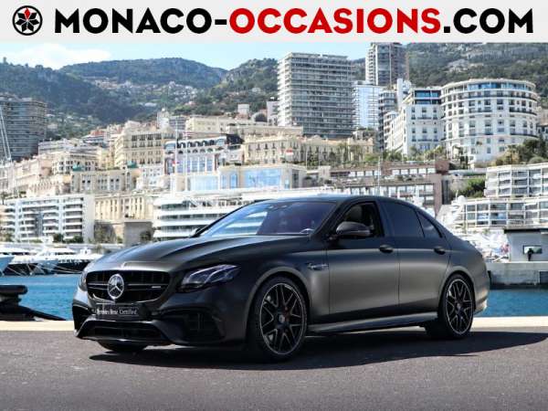 Mercedes-Benz-Classe E-63 AMG S 612ch 4Matic+ 9G-Tronic Euro6d-T-Occasion Monaco