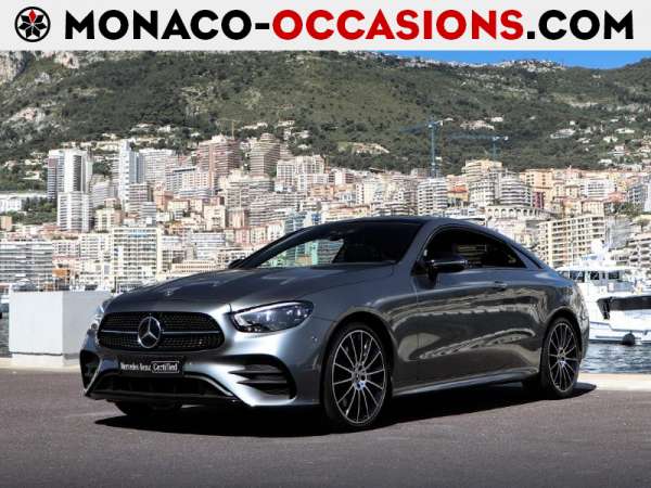Mercedes-Benz-Classe E-Coupe 400 d 330ch AMG Line 4Matic 9G-Tronic-Occasion Monaco