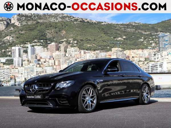 Mercedes-Benz-Classe E-63 AMG S 612ch 4Matic+ 9G-Tronic Euro6d-T-Occasion Monaco