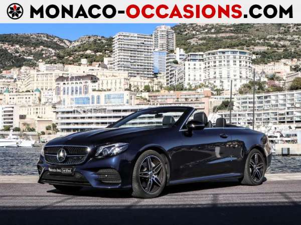 Mercedes-Benz-Classe E-Cabriolet 220 d 194ch AMG Line 9G-Tronic-Occasion Monaco