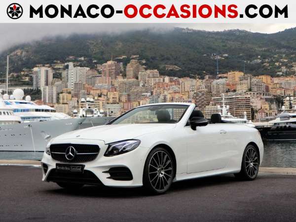 Mercedes-Benz-Classe E-Cabriolet 200 184ch AMG Line 9G-Tronic-Occasion Monaco