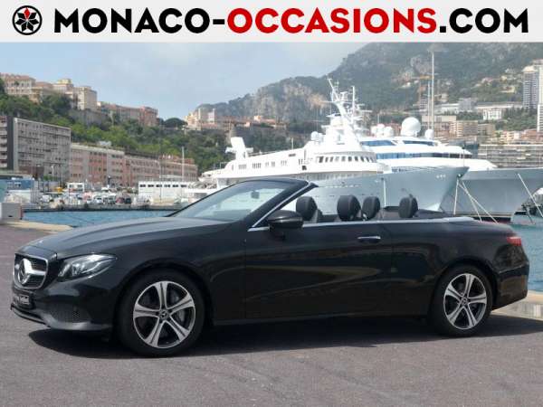 Mercedes-Benz-Classe E-Cabriolet 350 d 258ch Executive 4Matic 9G-Tronic-Occasion Monaco