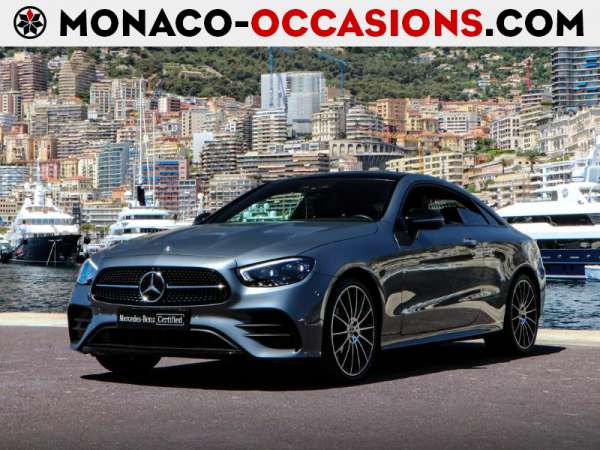 Mercedes-Benz-Classe E-Coupe 400 d 330ch AMG Line 4Matic 9G-Tronic-Occasion Monaco