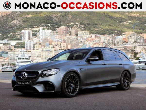 Mercedes-Benz-Classe E-Break 63 AMG S 612ch 4Matic+ 9G-Tronic Euro6d-T-Occasion Monaco