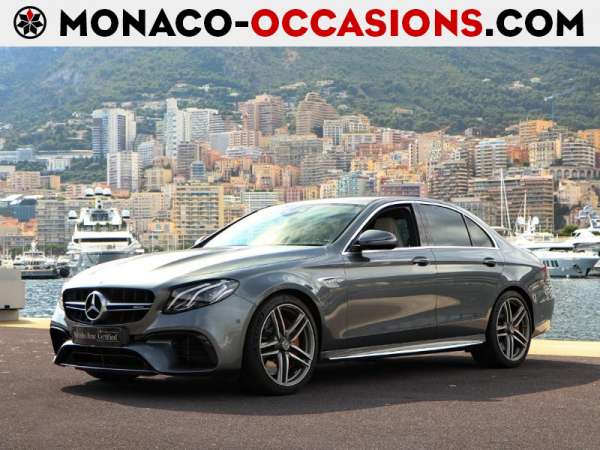 Mercedes-Benz-Classe E-63 AMG S 612ch 4Matic+ 9G-Tronic-Occasion Monaco