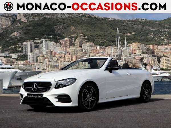 Mercedes-Benz-Classe E-Cabriolet 220 d 194ch AMG Line 9G-Tronic-Occasion Monaco