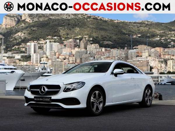 Mercedes-Benz-Classe E-Coupe 220 d 194ch Executive 4Matic 9G-Tronic-Occasion Monaco