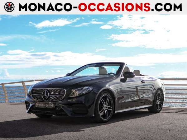 Mercedes-Benz-Classe E-Cabriolet 220 d 194ch AMG Line 9G-Tronic-Occasion Monaco
