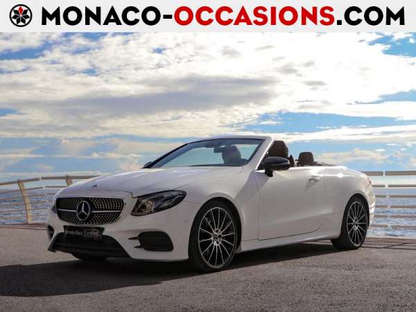 Mercedes-Benz-Classe E-Cabriolet 300 258ch AMG Line 9G-Tronic Euro6d-T-EVAP-ISC-Occasion Monaco