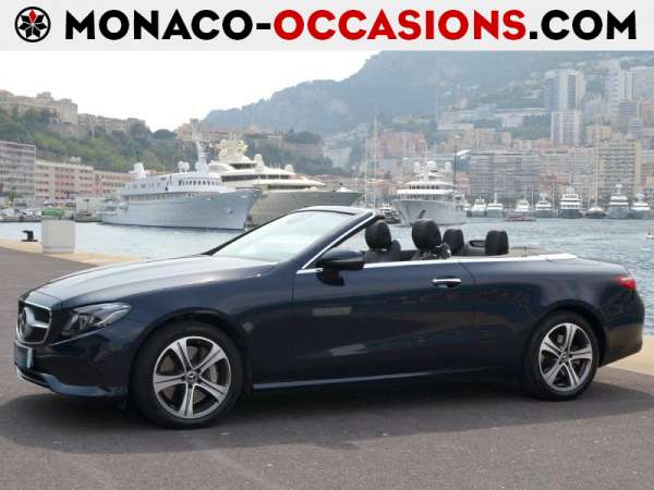 Mercedes-Benz-Classe E-Cabriolet 350 d 258ch Executive 4Matic 9G-Tronic-Occasion Monaco