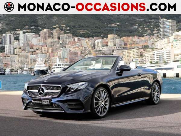 Mercedes-Benz-Classe E-Cabriolet 450 367ch AMG Line 4Matic 9G-Tronic-Occasion Monaco