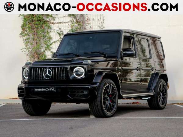 Mercedes-Benz-Classe G-63 AMG 585ch Speedshift TCT ISC-FCM-Occasion Monaco