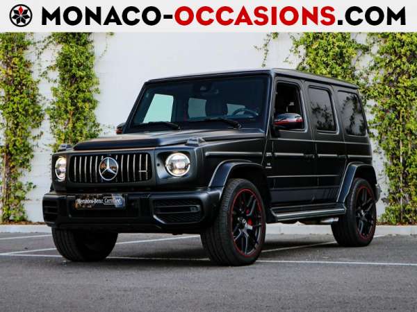 Mercedes-Benz-Classe G-63 AMG 585ch Edition 1 Speedshift Plus-Occasion Monaco