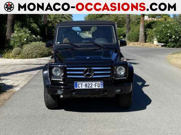 Mercedes-Benz-Classe G-500 Cabriolet 7G-Tronic +-Occasion Monaco