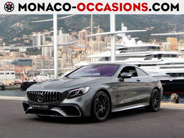 Mercedes-Benz-Classe S-Coupe/CL 63 AMG 4MATIC+ Speedshift MCT AMG-Occasion Monaco