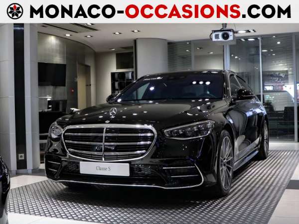 Mercedes-Benz-Classe S-400 d 330ch AMG Line 4Matic 9G-Tronic-Occasion Monaco
