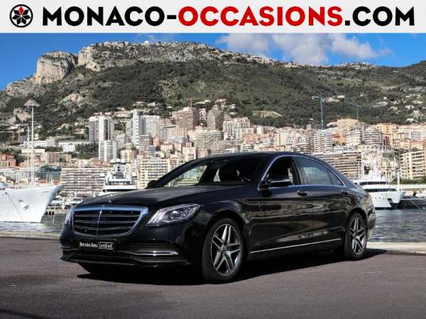 Mercedes-Benz-Classe S-350 d 286ch Fascination L 9G-Tronic Euro6c-Occasion Monaco