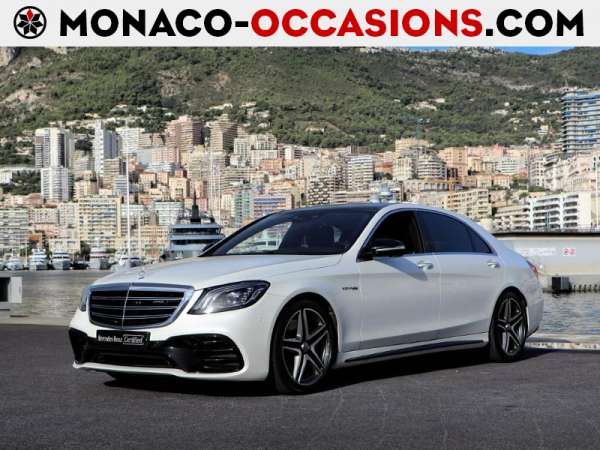 Mercedes-Benz-Classe S-63 AMG 4Matic+ Speedshift MCT AMG-Occasion Monaco