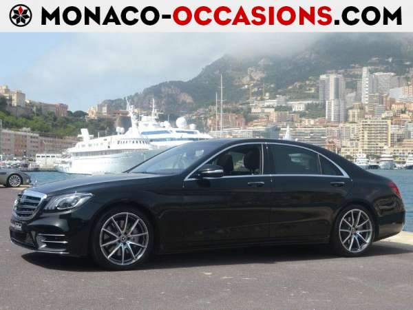 Mercedes-Benz-Classe S-350 d 286ch Fascination L 9G-Tronic Euro6d-T-Occasion Monaco