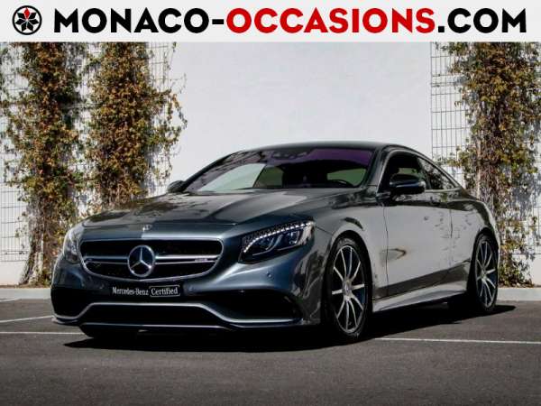 Mercedes-Benz-Classe S-Coupe/CL 63 AMG 4Matic Speedshift MCT AMG-Occasion Monaco