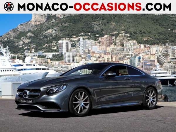 Mercedes-Benz-Classe S-Coupe/CL 63 AMG 4Matic Speedshift MCT AMG-Occasion Monaco