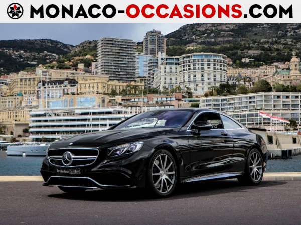 Mercedes-Benz-Classe S-Coupe/CL 63 AMG 4Matic Speedshift MCT AMG-Occasion Monaco