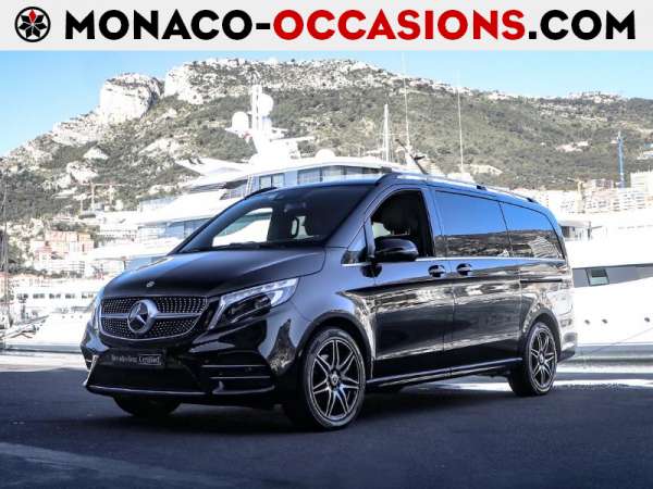 Mercedes-Benz-Classe V-300 d Long Avantgarde Intégrale 9G-Tronic-Occasion Monaco