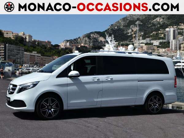 Mercedes-Benz-Classe V-300 d Extra-Long Avantgarde Intégrale 9G-Tronic 172g-Occasion Monaco