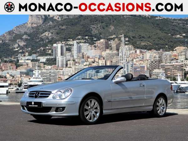 Mercedes-Benz-CLK-Cabriolet 350 Elegance 7GTro-Occasion Monaco