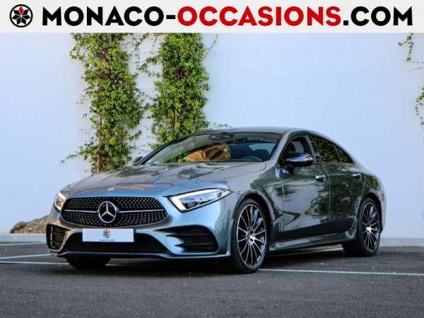 Mercedes-Benz-CLS-300 d 245ch AMG Line+ 9G-Tronic Euro6d-T 137g-Occasion Monaco