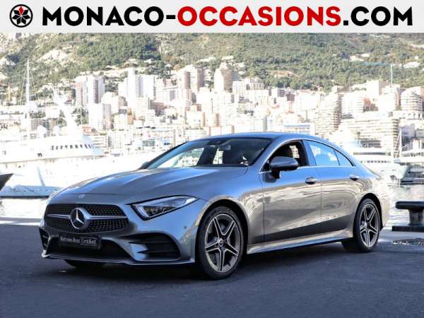 Mercedes-Benz-CLS-400 d 340ch AMG Line+ 4Matic 9G-Tronic-Occasion Monaco