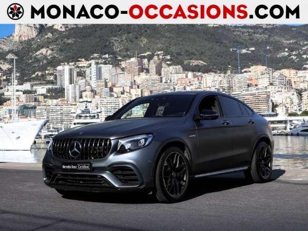 Mercedes-Benz-GLC Coupe-63 AMG S 510ch 4Matic+ 9G-Tronic Euro6d-T-Occasion Monaco