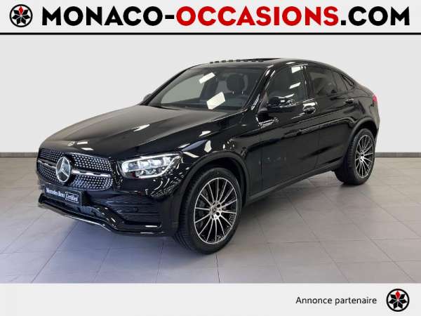 Mercedes-Benz-GLC Coupe-220 d 194ch AMG Line 4Matic 9G-Tronic-Occasion Monaco