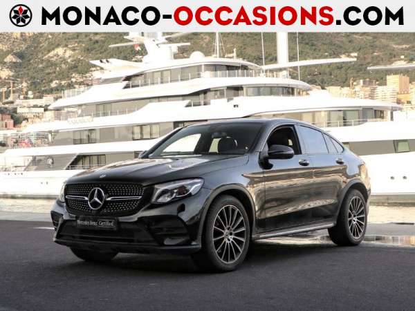 Mercedes-Benz-GLC Coupe-220 d 170ch Sportline 4Matic 9G-Tronic-Occasion Monaco