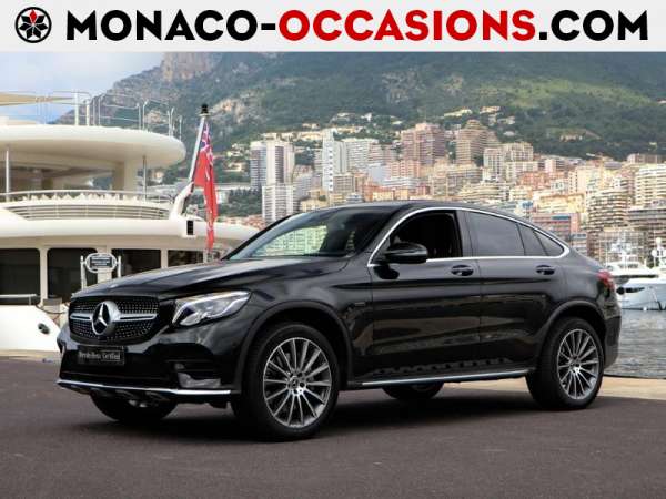 Mercedes-Benz-GLC Coupe-350 e 211+116ch Sportline 4Matic 7G-Tronic plus-Occasion Monaco
